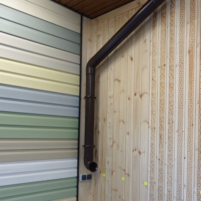 Вагонка, сайдинг и водостоки